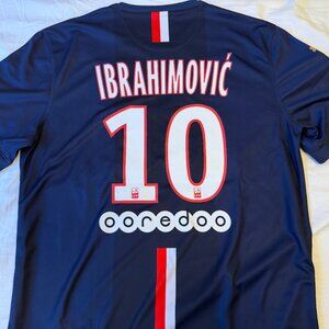 IBRAHIMOVIC PSG PARIS SAINT GERMAIN 2014 2015 JERSEY - BRAND NEW